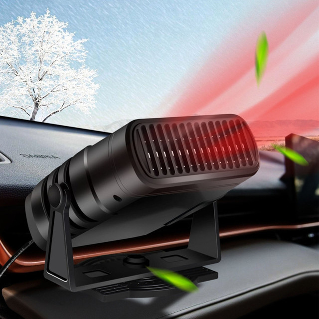 2 In 1 Car Heater 12v/24v Portable Powerful Car Heater 360 Degree Rotation  Car Defroster For Car Auto Accessories - Heating & Fans - AliExpress